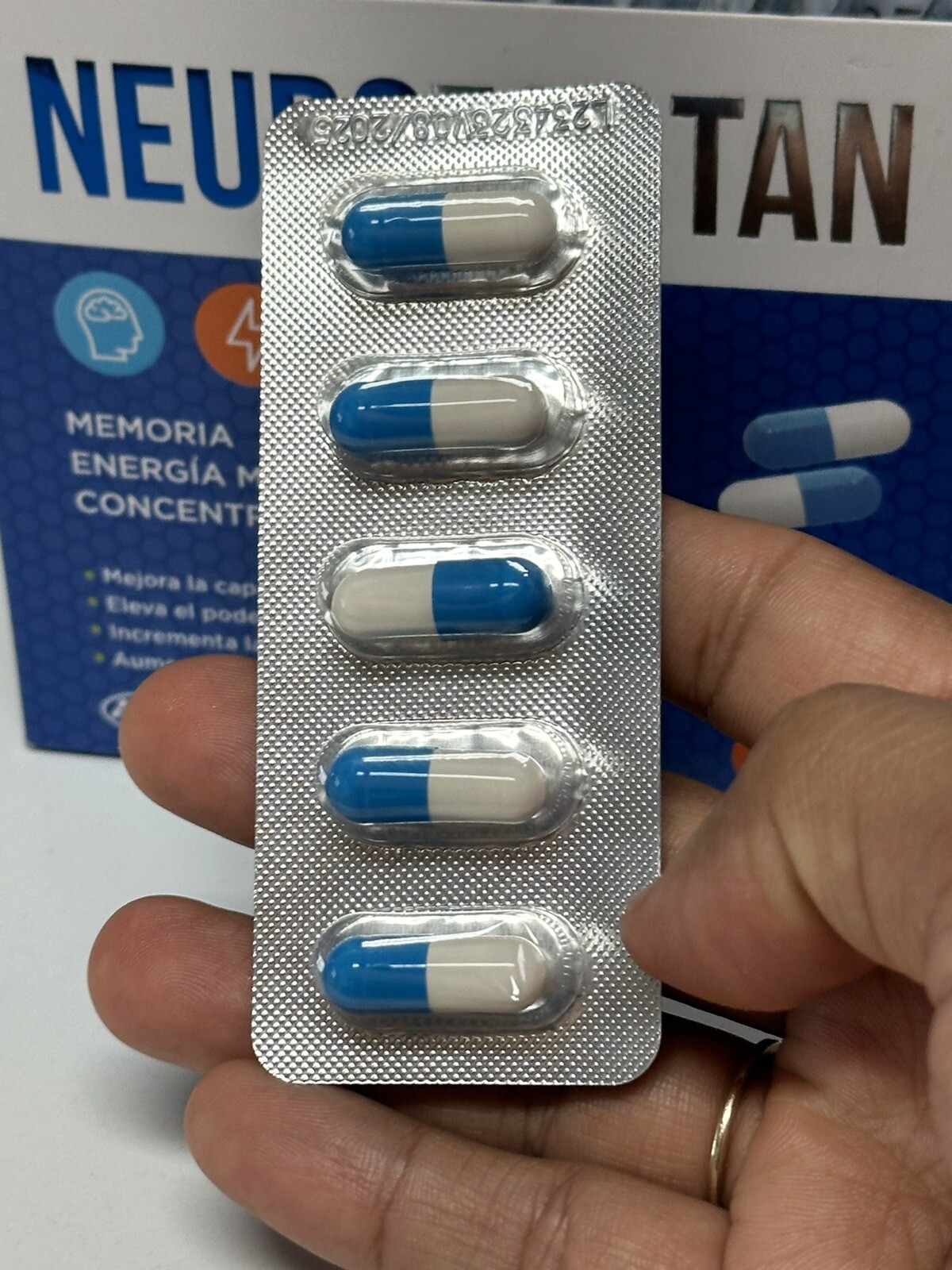 Neurofortan Capsule Brain Health Mental Alertness Memory Focus Concentration NEW