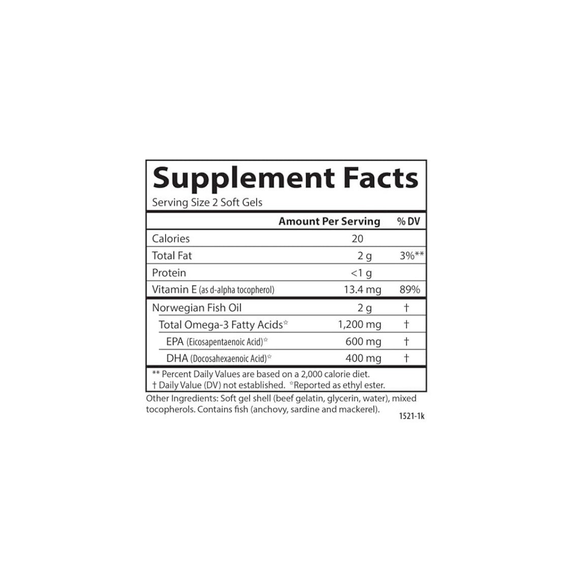 Super Omega-3 Gems, Norwegian, 1,200 Mg Omega-3S, 100 Soft Gels
