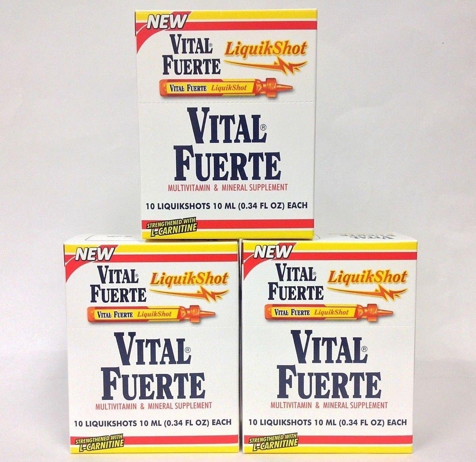 3 VITAL FUERTE LIQUIKSHOT MULTIVITAMIN SUPPLEMEMENT