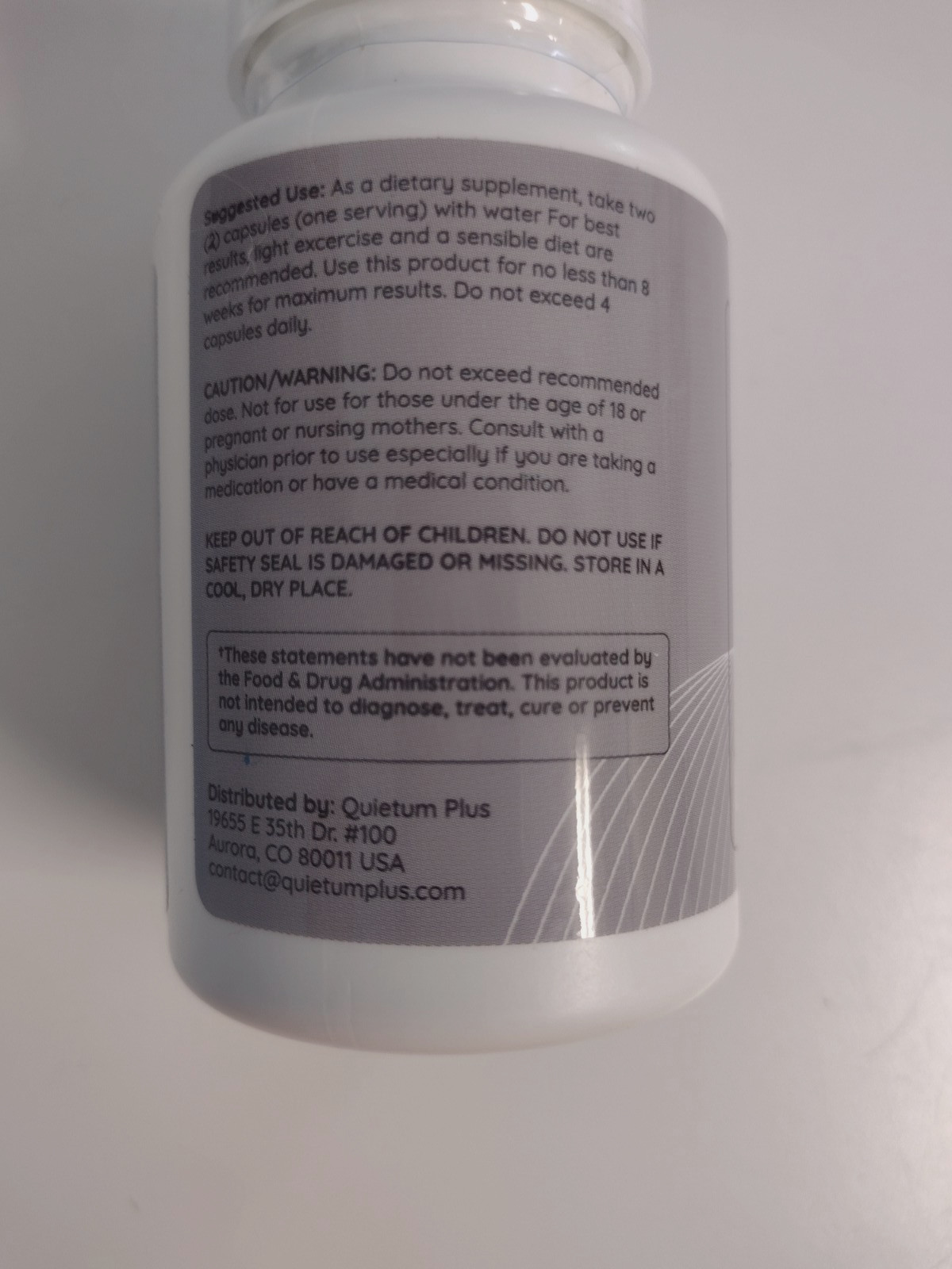 Quietum Plus Tinnitus Relief Supplement 60 caps – Clear mind memory focus mood