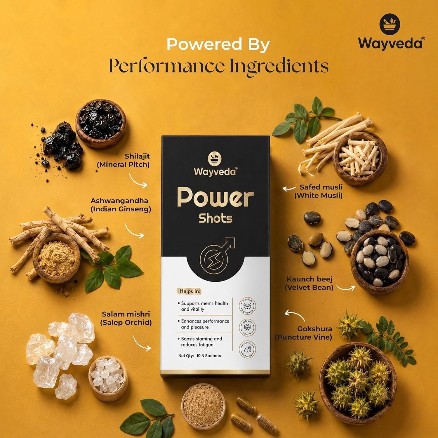 Ashwagandha Herbal Combo for Men’s Energy Wellness Routine