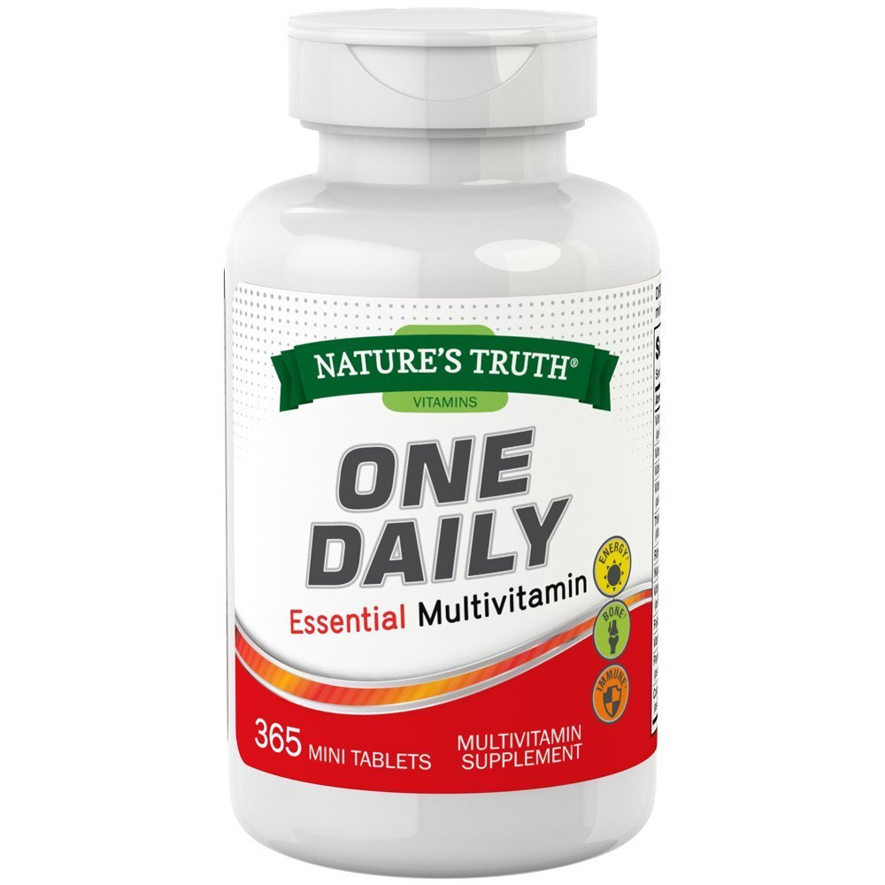 Nature’s Truth Vitamins Once Daily Essential Multivitamin Mini Tablets 365 Count