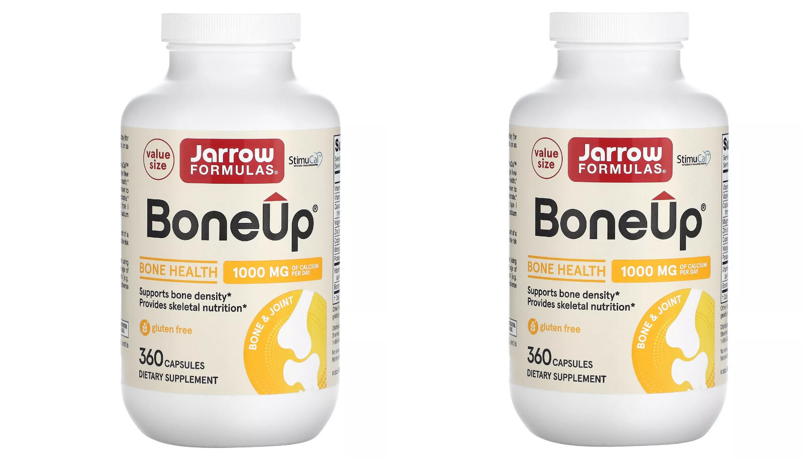 Jarrow Bone-Up, 1,000 mg, 360 Capsules ******2 PACK*******