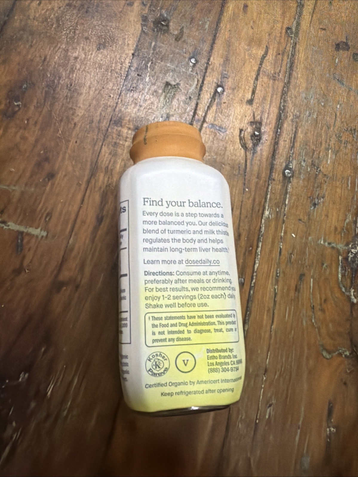 Dose For Your Liver 16 oz Dietary Supplement – EXP 6/27
