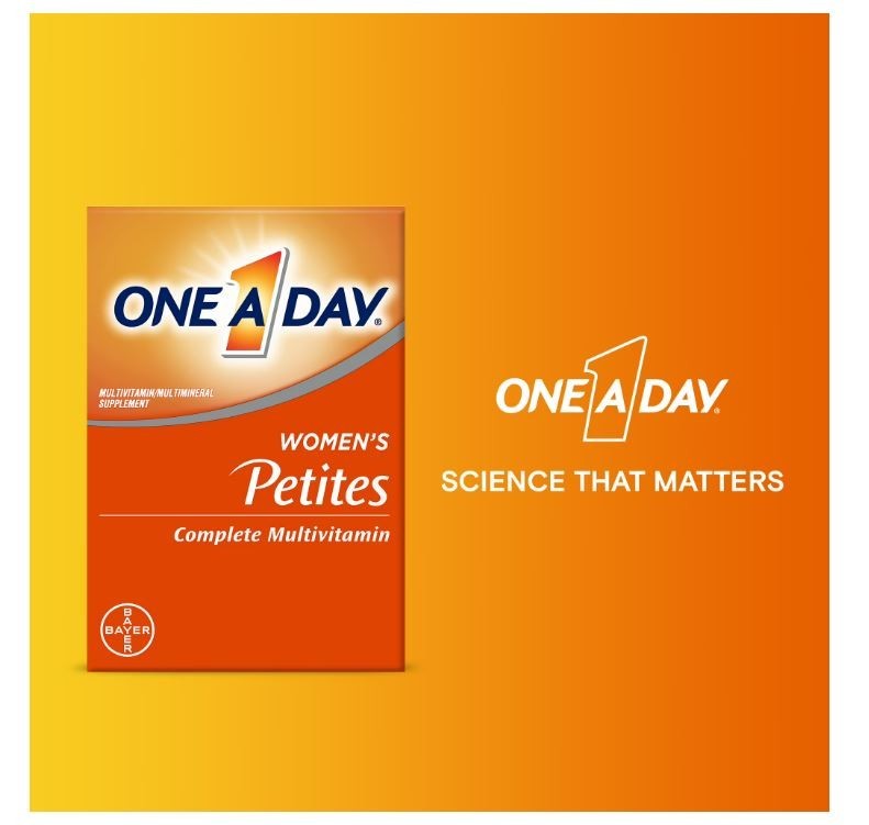 One A Day Women’s Petites Tablets, Multivitamins for Women, 160 Ct
