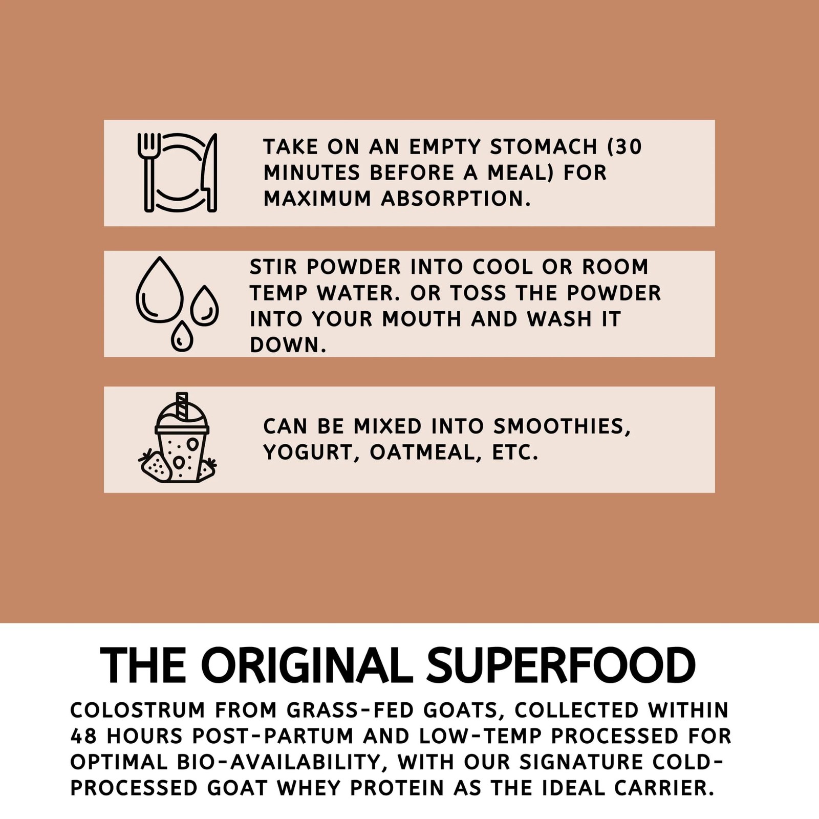 Mt. Capra Goat Colostrum | for Healthy Immune System, Gut, and Athletic Perfo…