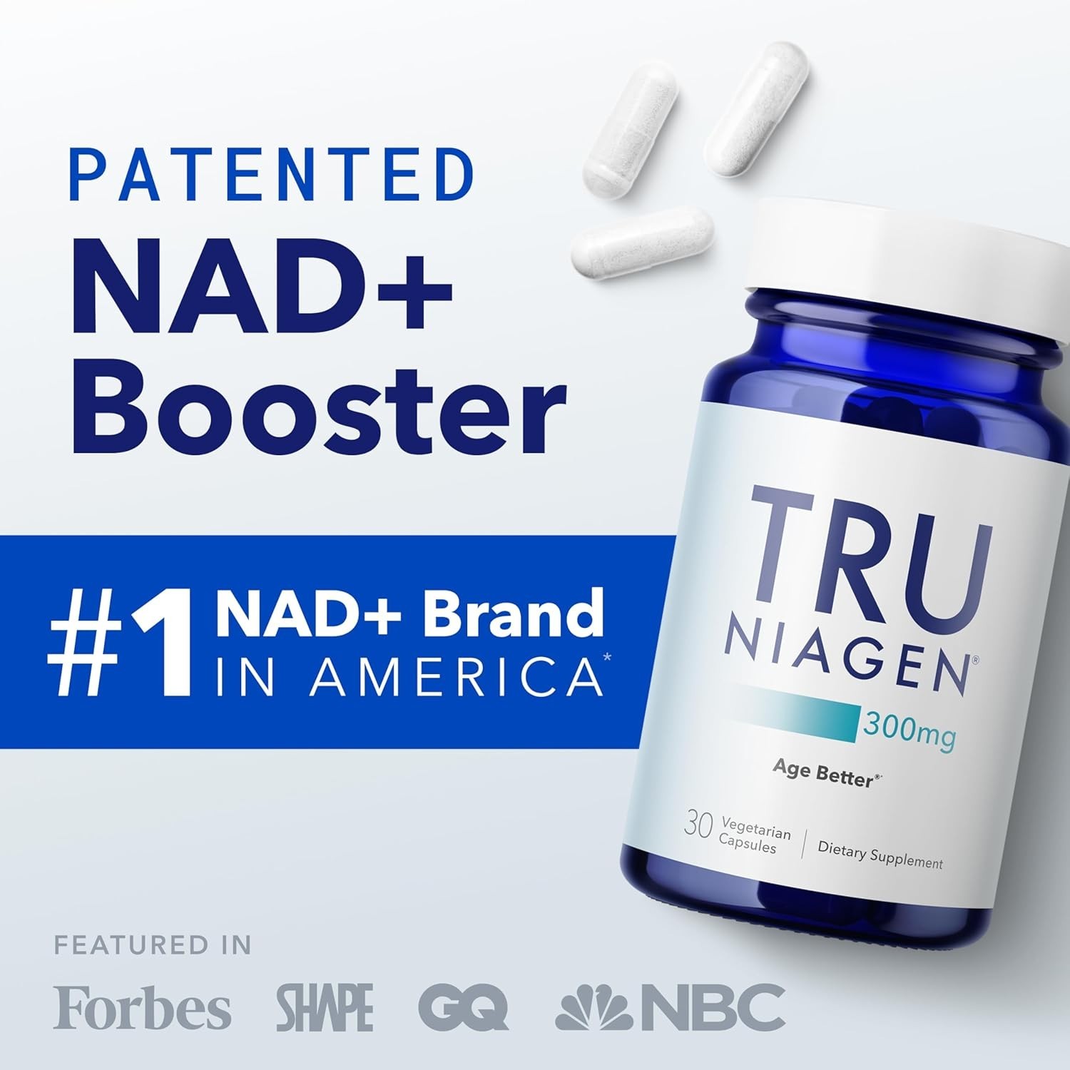 Tru Niagen Nicotina-mide Riboside Vitamin Capsule (30 Count)