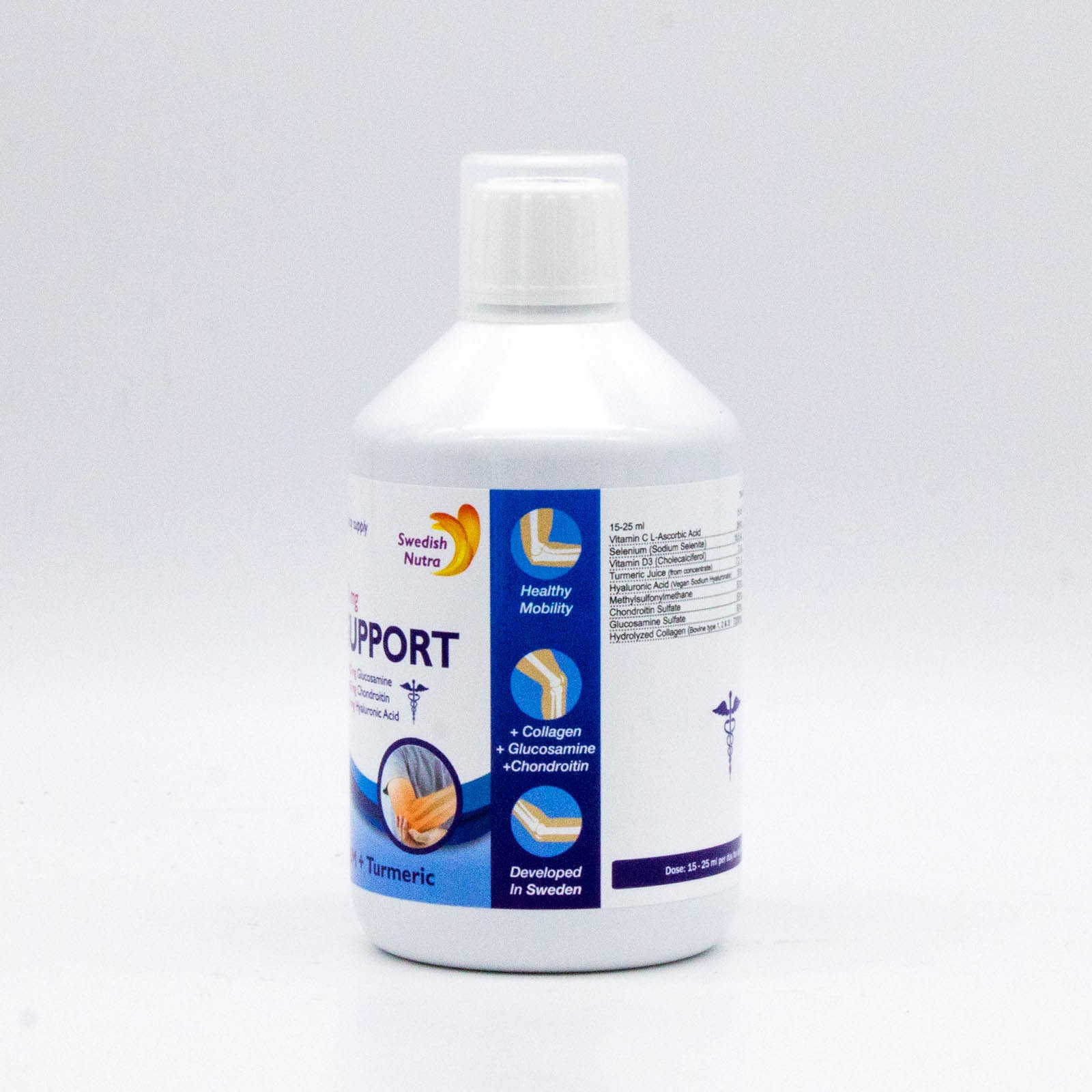 Swedish Nutra Joint Support MAX Collagen – Liquid Joint Collagen Complex 500ml