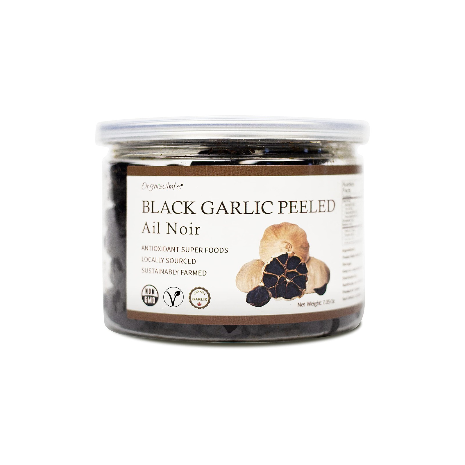 Canada Peeled Black Garlic Fermented for 90 Days Peeled Multiple Clove Super …