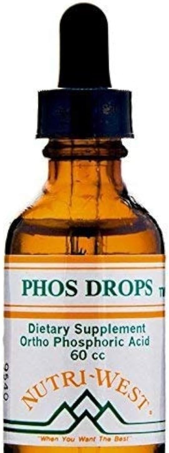 Nutri West Phos Drops Liquid Nutritional Supplement 1 Fl Oz Pack of 1