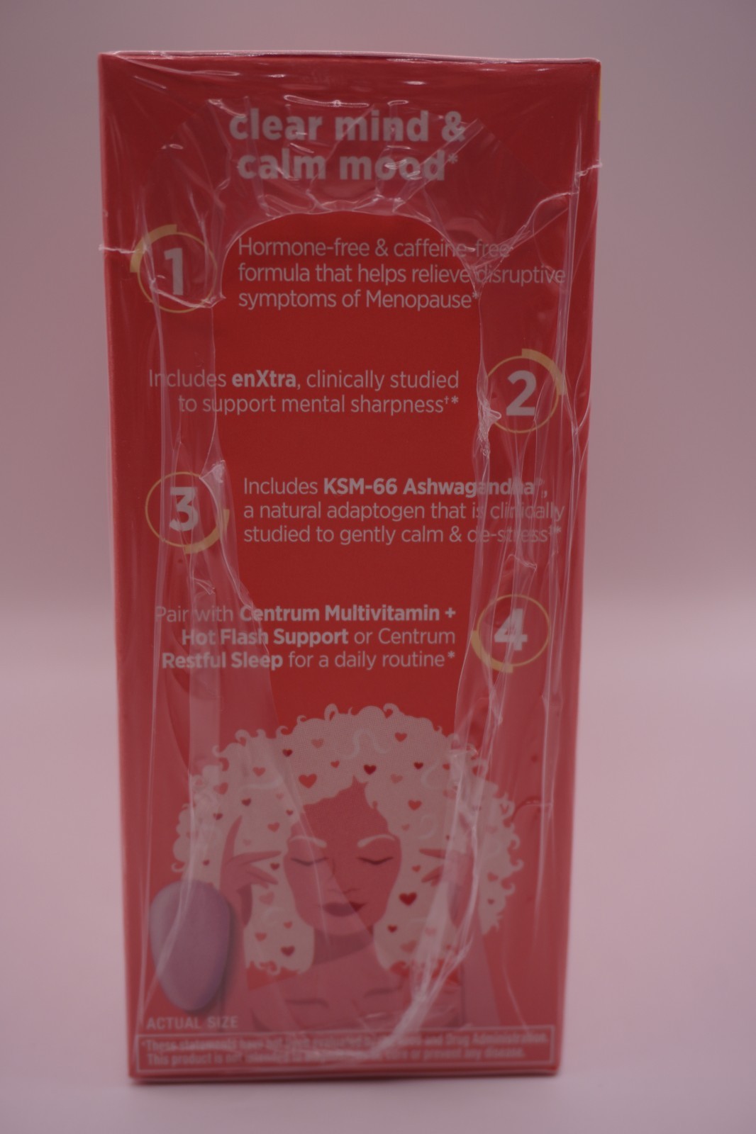 CENTRUM Menopause Support Clear Mind and Mood Tablets -30ct 3Pk Exp.05/26
