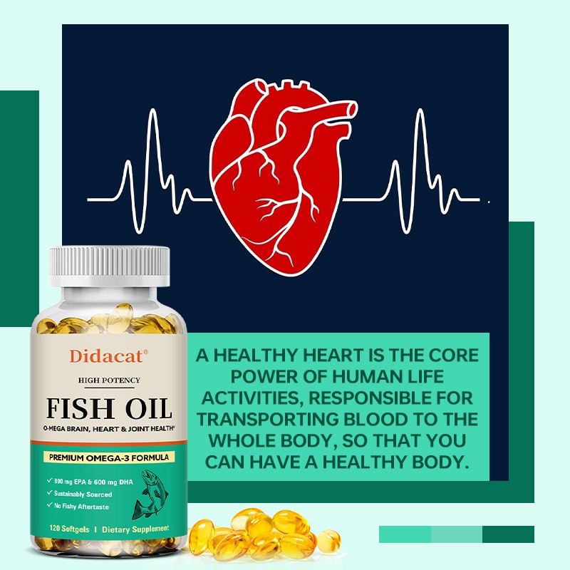 Fish Oil Supports Heart Brain Function 1400 Mg Of Epa Dha Shellfish Free