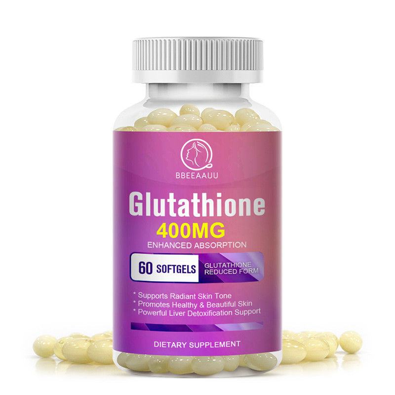 L-Glutathione Capsules Antioxidant Collagen Supplement Skin Health Detox Support