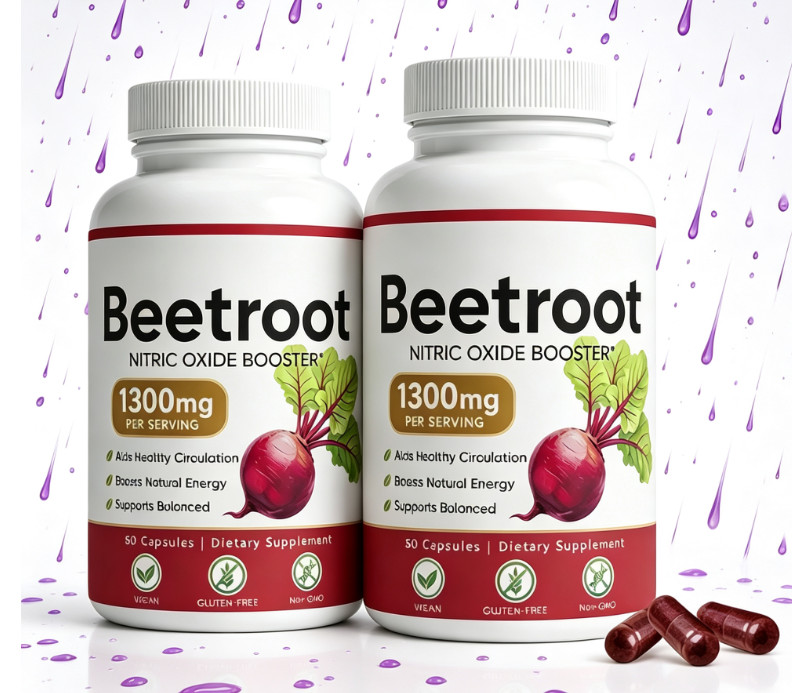 Lemeli Beetroot Plant-Based Daily Wellness Supplement – Antioxidant Blend 2pack