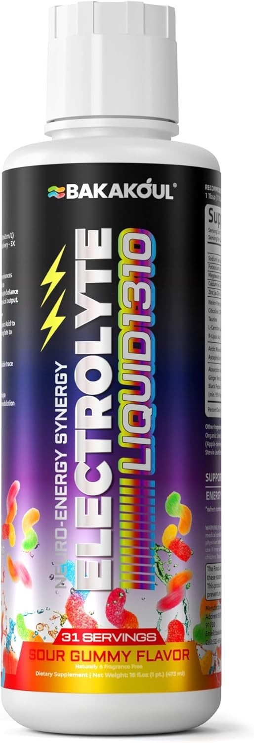 Carnitine Electrolyte Hydration Endurance Support Supplement Citicoline Taurine