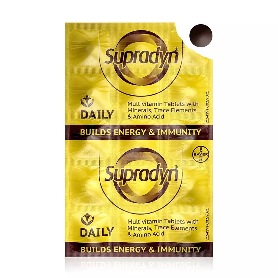Supradyn Daily Multivitamin (150 Tablets) For Immunity & Energy
