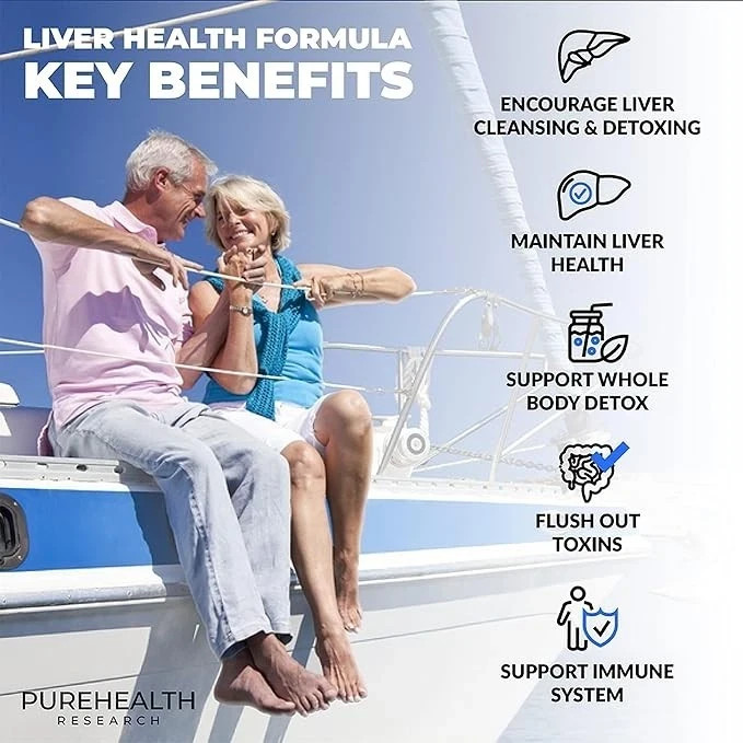 Pure Health Research Liver Health Vitamins – 60 Capsules