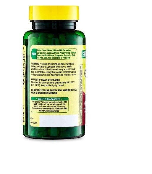Spring Valley Standardized Extract Ginkgo Biloba Tablets 60 mg 240 Count