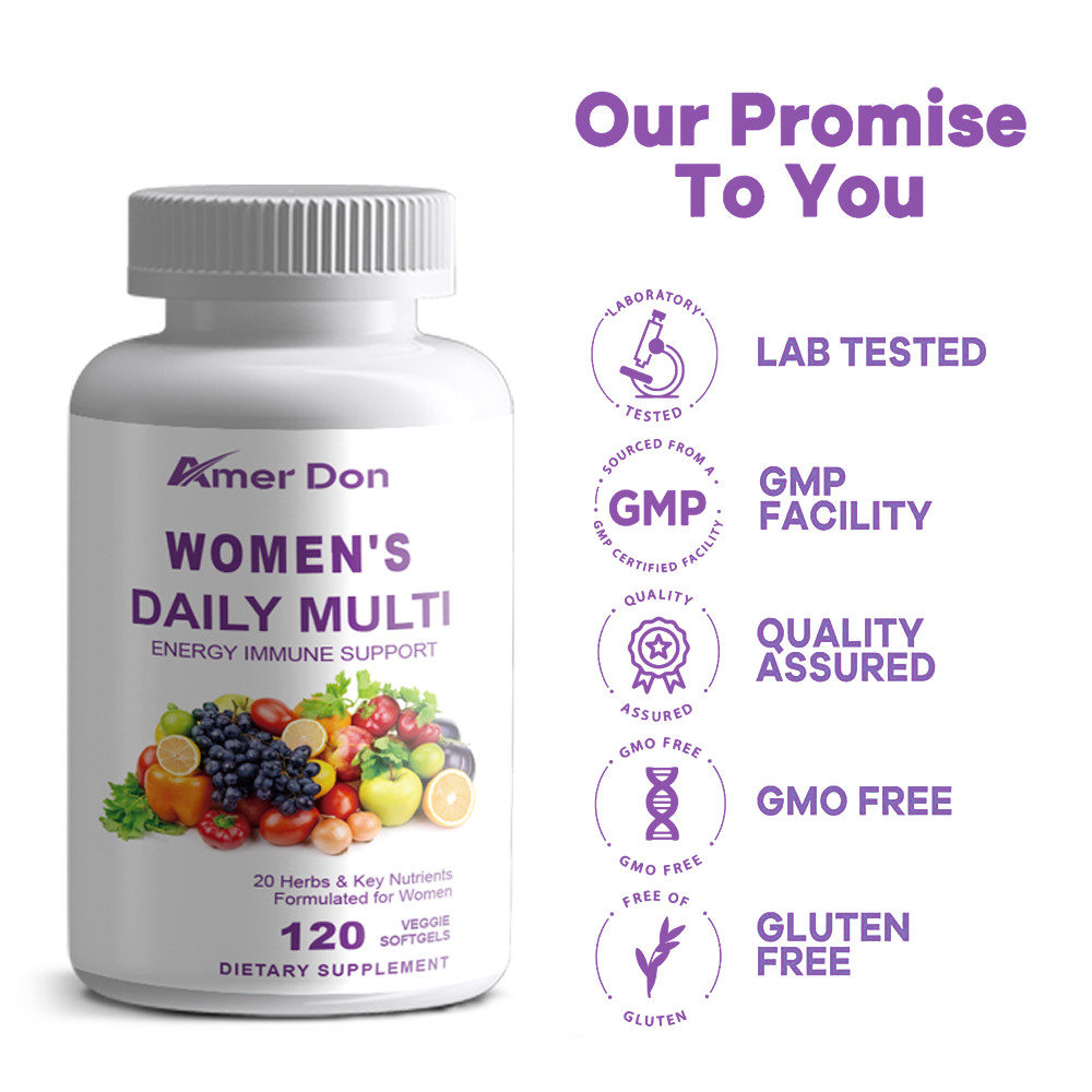 Female Multiple Advanced Multivitamin and Mineral For Women 120 Capsules