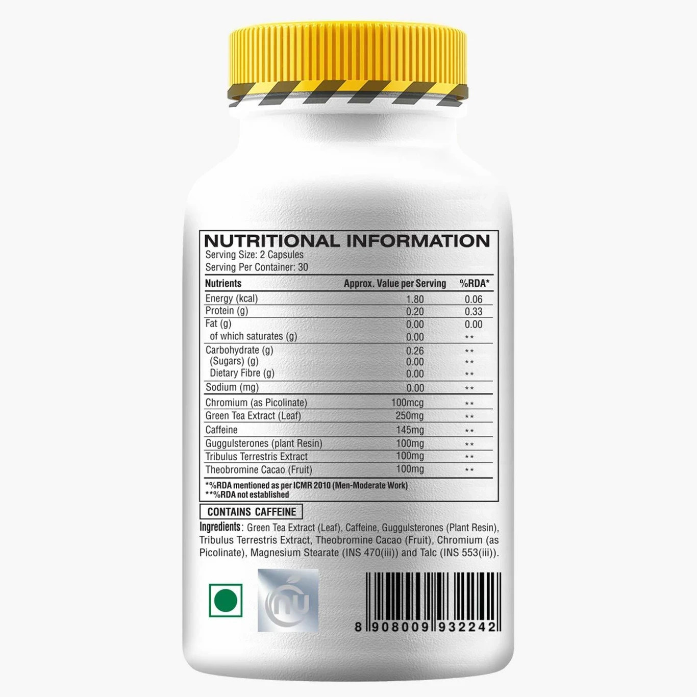 Crazybulk Gynectrol Natural Alternative 60 Capsules | Pack of 1 | Free Shipping