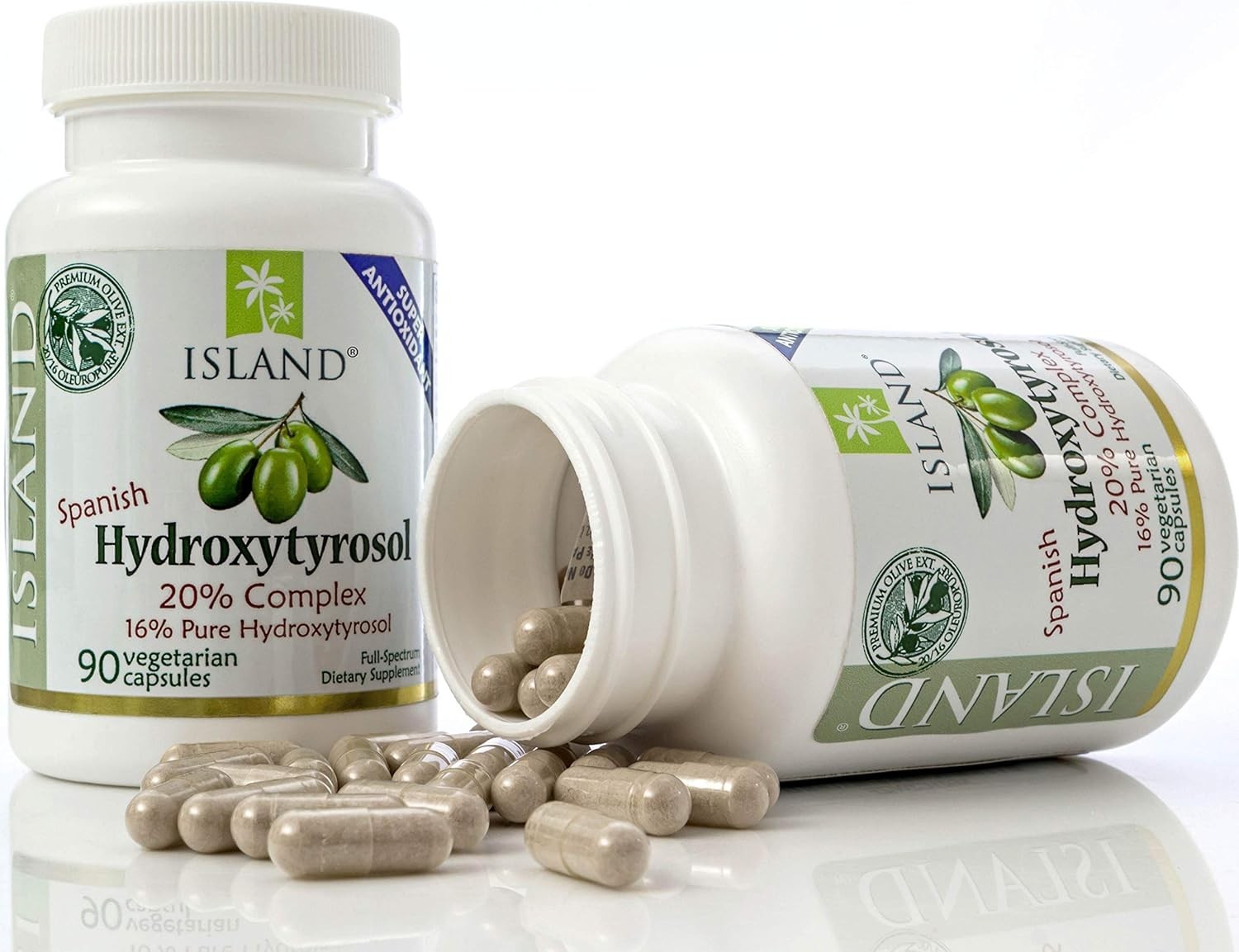 Authentic Hydroxytyrosol Complex Capsules – 20% Strength, 90 Count from Spain