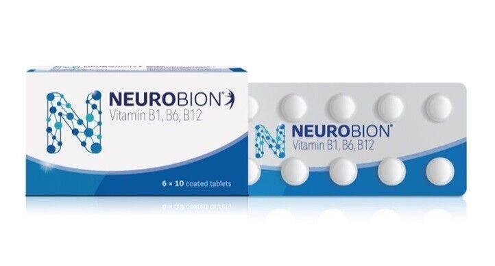 Neurobion B Complex Tablet Nerve Health B1 B6 B12 Supplement 1/2/4/6/8/10 Box