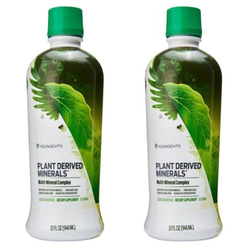 Youngevity Plant Derived Liquid Minerals – (32 oz Pack of 2) Free Shipping