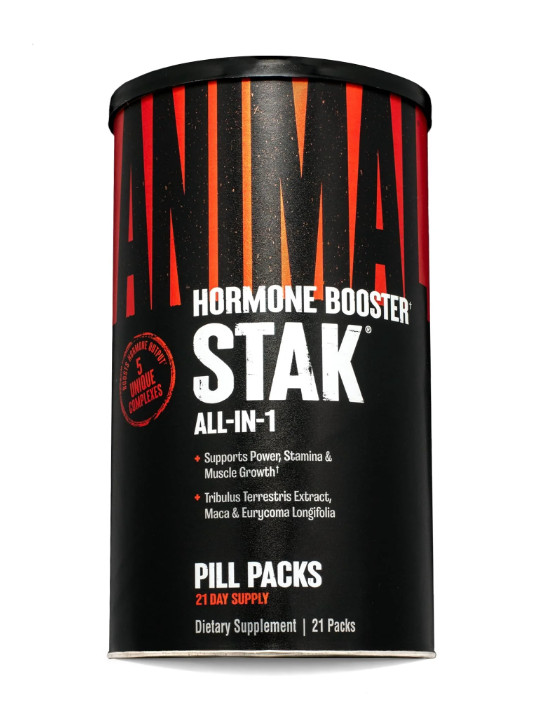 Animal Stak Natural Hormone Booster Tribulus Agmapure Astapure 21 Packets