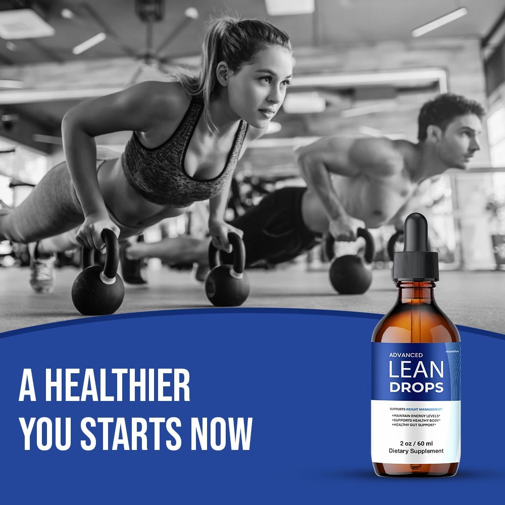 Lean Drops Liquid Supplement, All Natural Max Strength, LeanDrops (5 Pack)