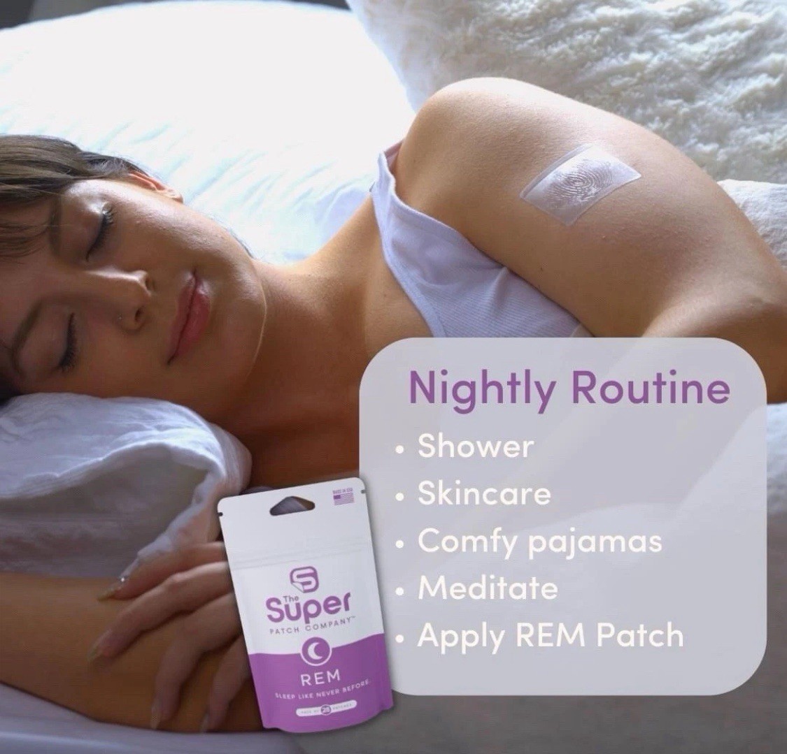 Super Patch | Up all night?? 6 REM To help you drift into a deep, restful sleep!