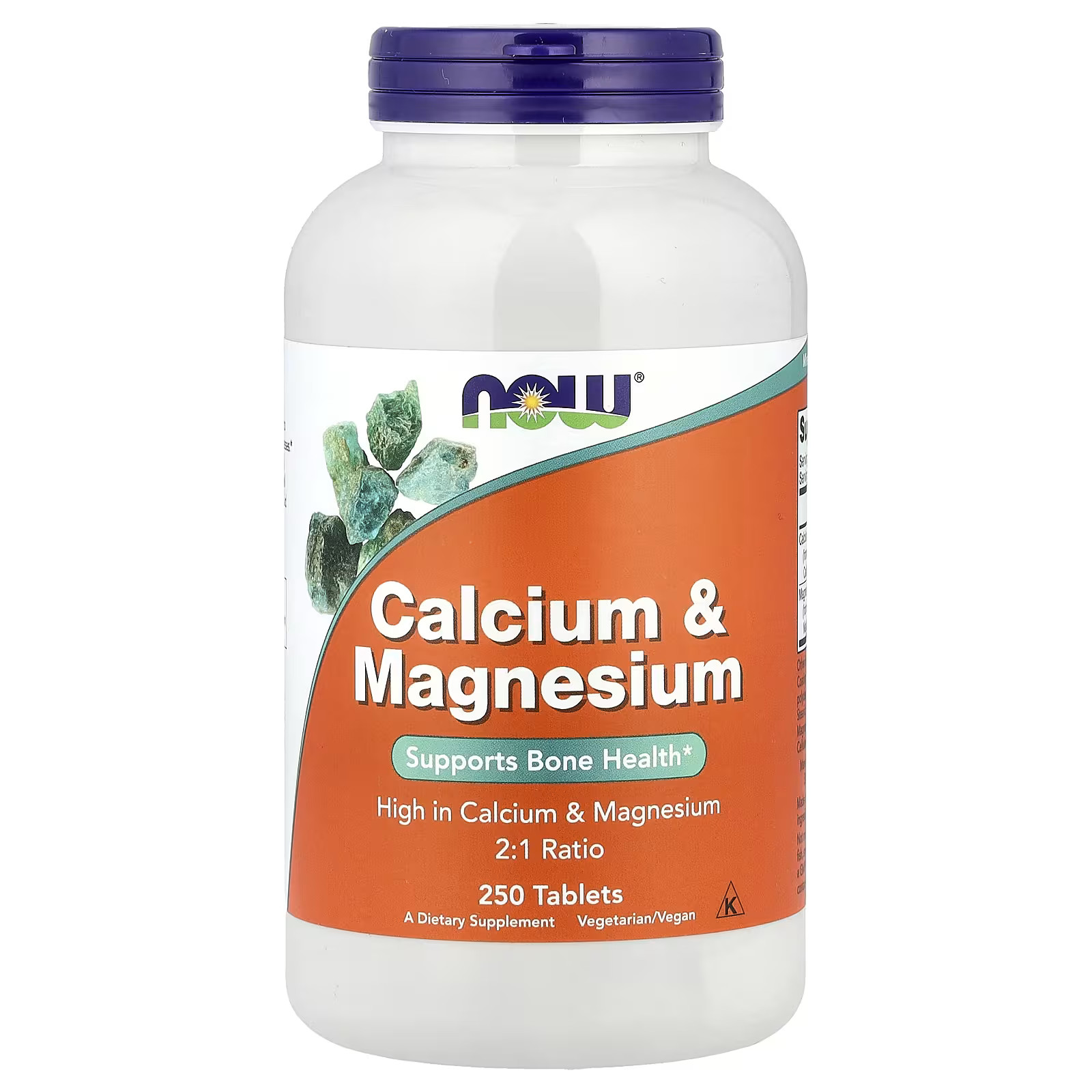 2 X NOW Foods, Calcium & Magnesium, 250 Tablets