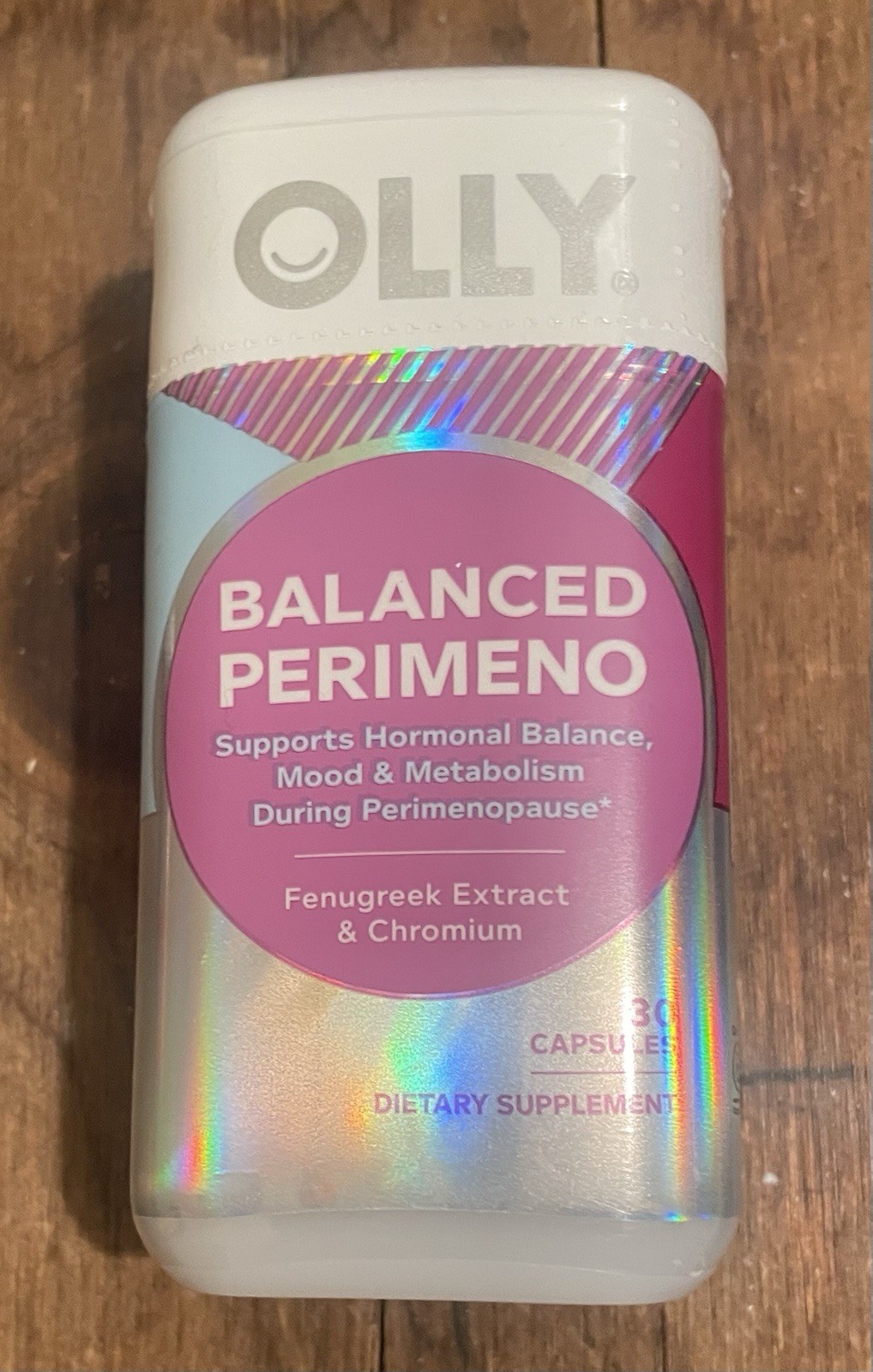 OLLY Balanced Perimeno Supplements for Women Premenopausal Symptoms EXP 01/2027