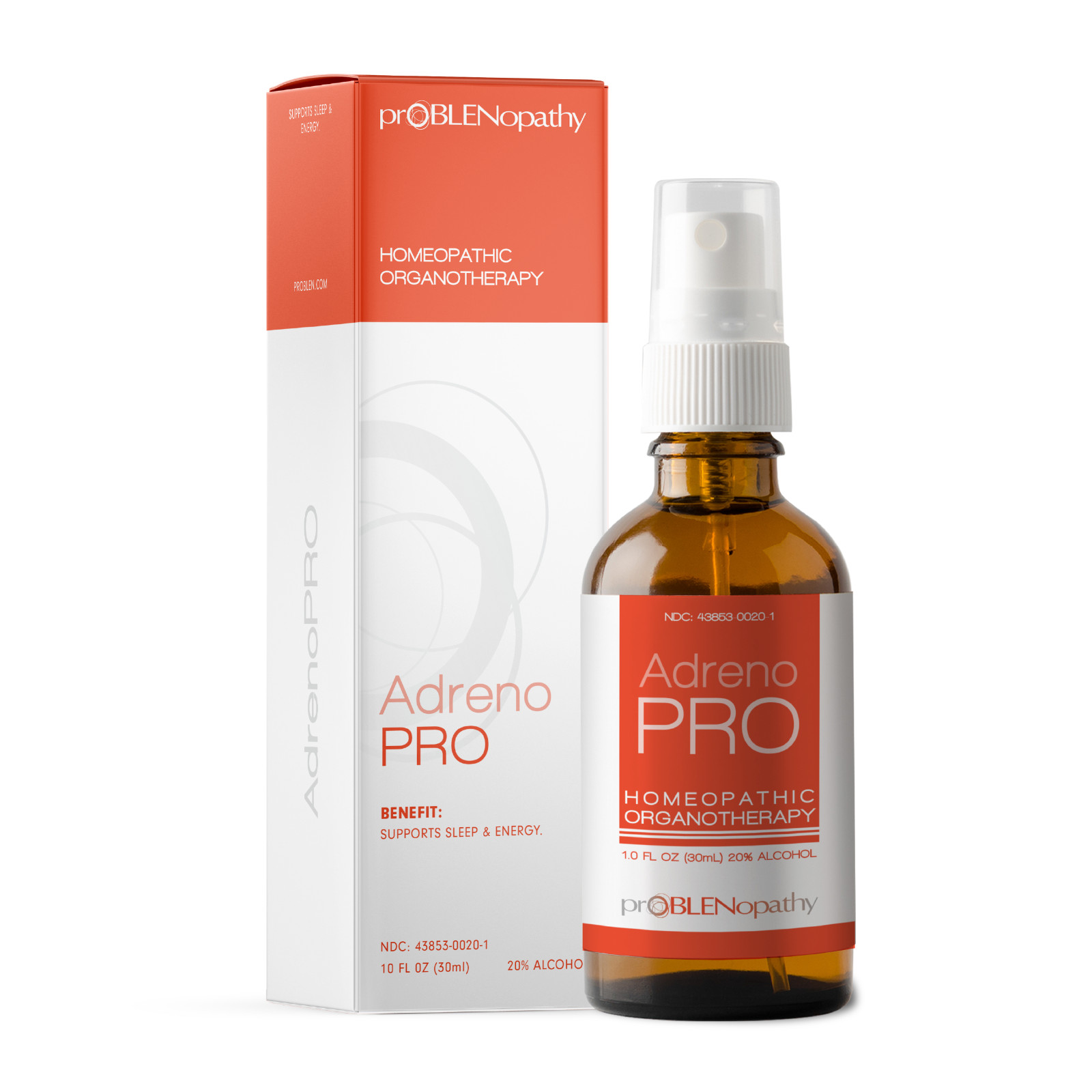 AdrennoPRO Adrenal Support for Immune System and Stress Fast Absorbing Spray