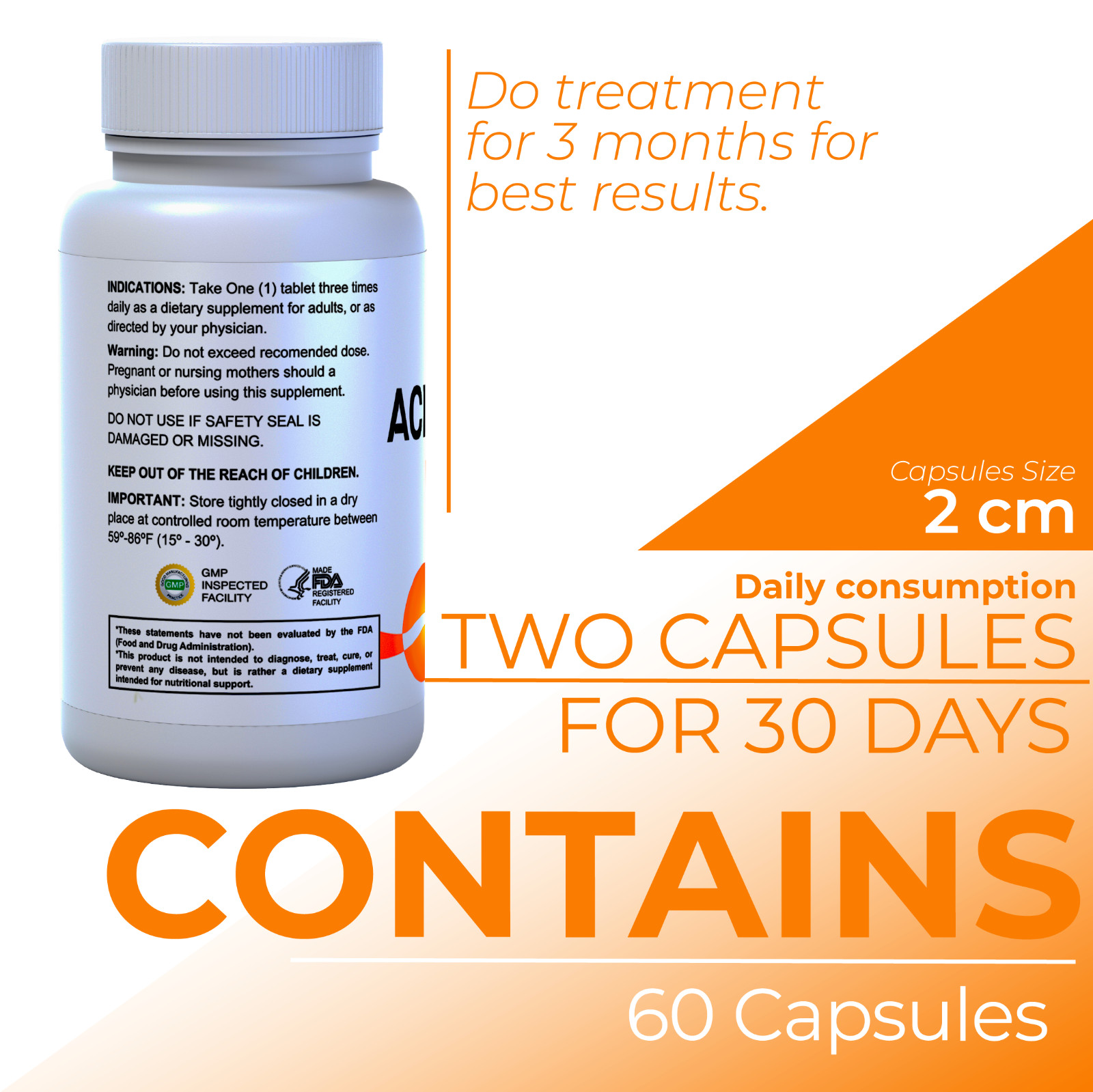 ACIDOPHILUS PECTIN – Digestive & Gut Health – Probiotic Irritable Bowel – 60 Tab