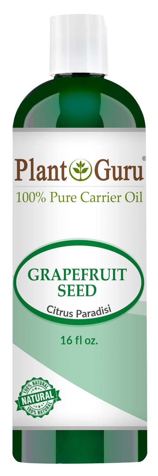 Grapefruit Seed Oil 16 oz. Cold Pressed 100% Pure Natural Carrier Extract Liquid