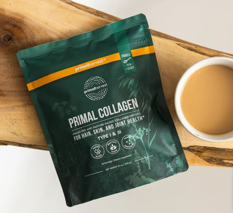 Primal Collagen Powder for Skin, Hair & Joint Health – Grass-Fed