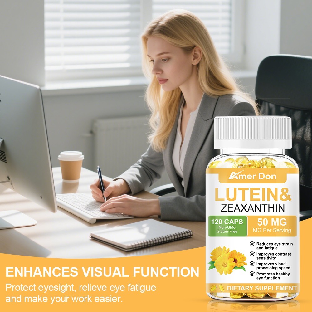 Eye Health Supplement, Lutein and Zeaxanthin, Vision Health, Eye Strain Support