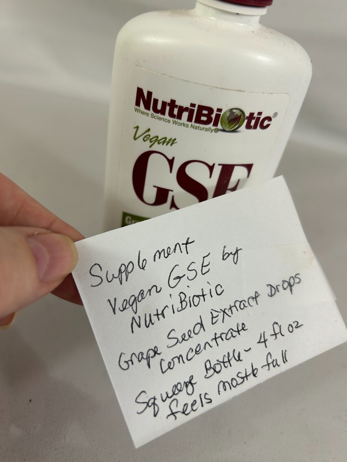 Supplement by Nutribiotic Grapefruit Seed Extract GSE Liquid Concentrate 4 Fl oz