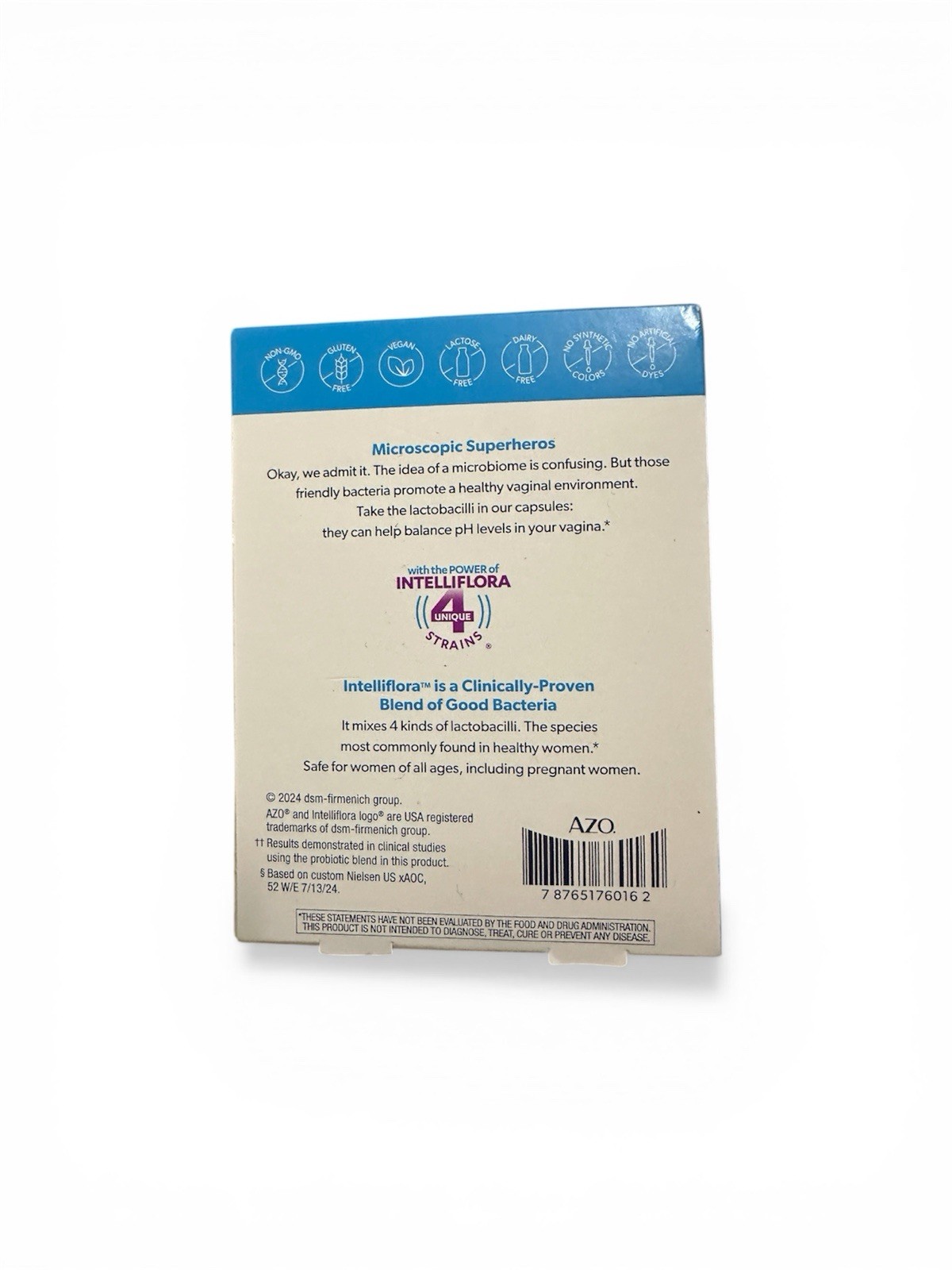 Azo Complete Feminine Balance Daily Probiotic 30 Once Daily Caps Exp 2027+