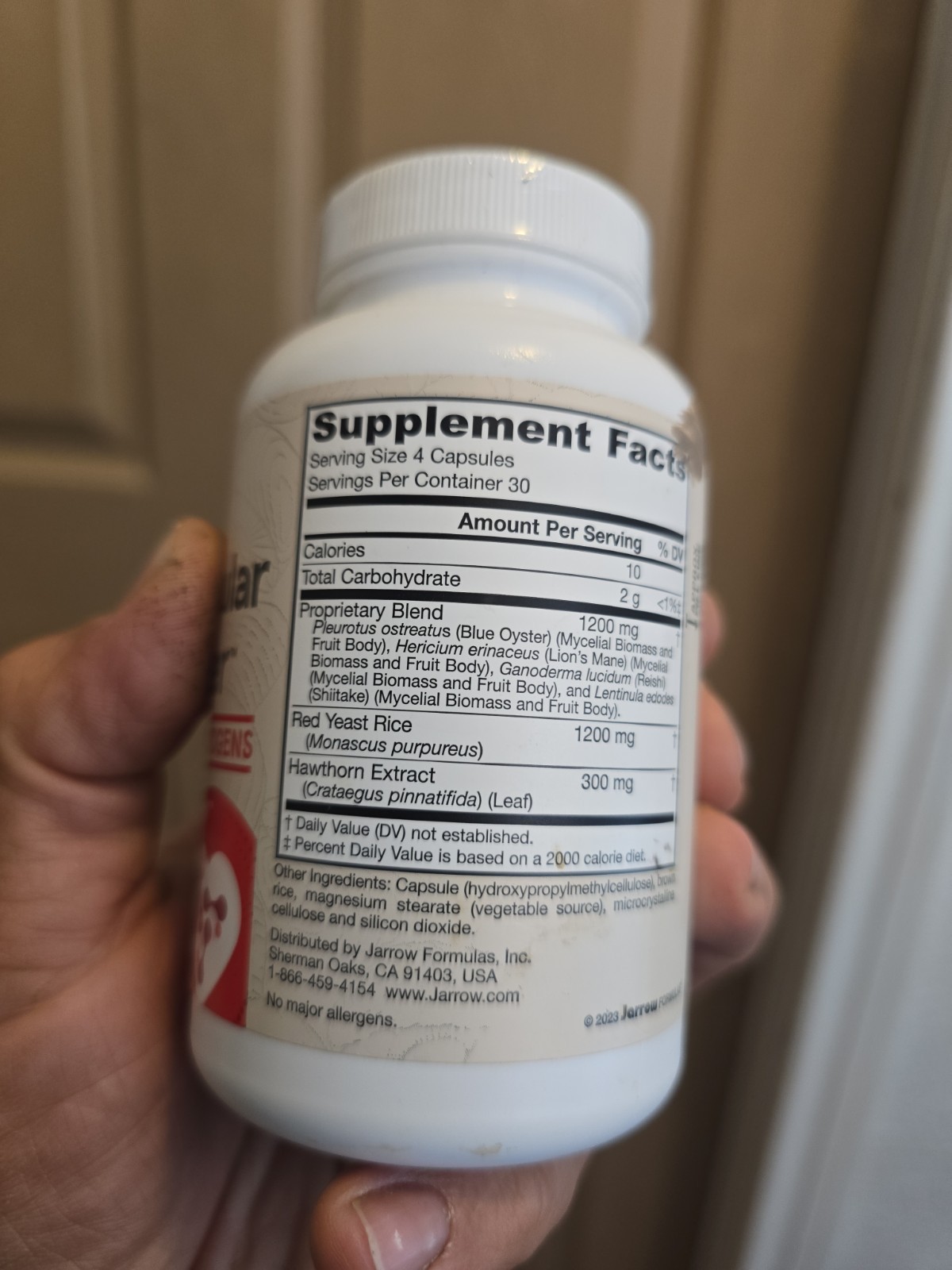 Jarrow Formulas Cardiovascular Optimizer 120 Capsules 30 Servings