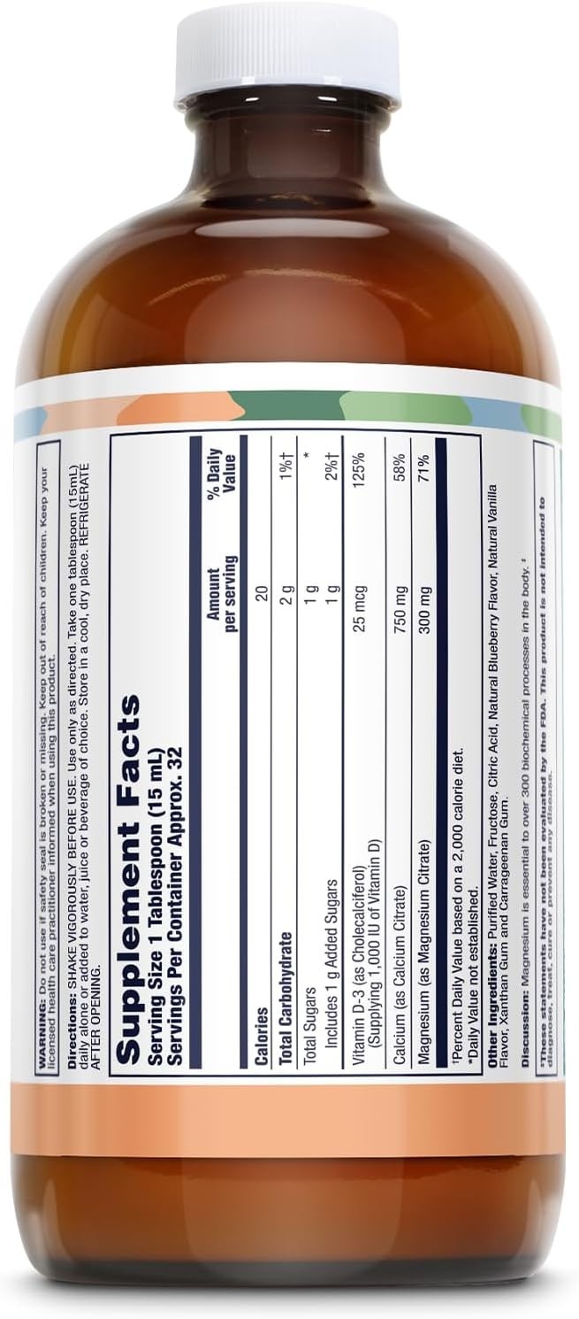 Lifetime Bone Support – High Potency Blueberry 16 fl.oz Different Packs