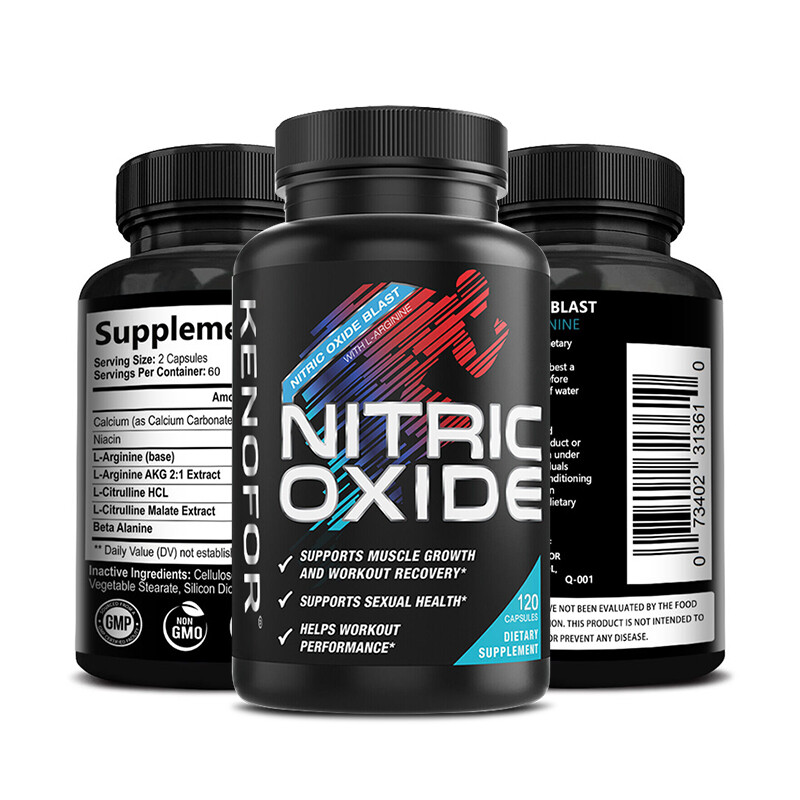 Nitric Oxide L-Arginine Pre Workout+Testosterone Booster,L-Citrulline Men’s,Test