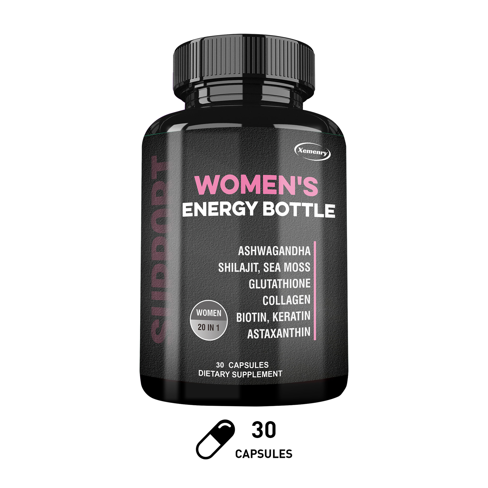 Women’s Energy Bottle – Anti-aging, Skin Health, Whitening and Wrinkle Reduction