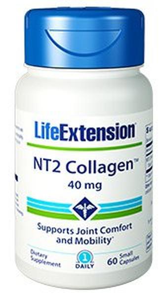 3 Pack Life Extension NT2 Collagen formerly Bio-Collagen 60 caps