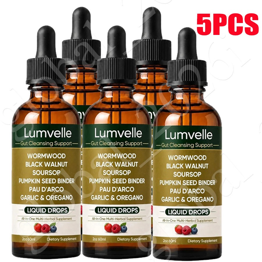 1-5x Wild LUMVELLE Harvested Wormwood Herbal Liquid Botanical Supplement Drops