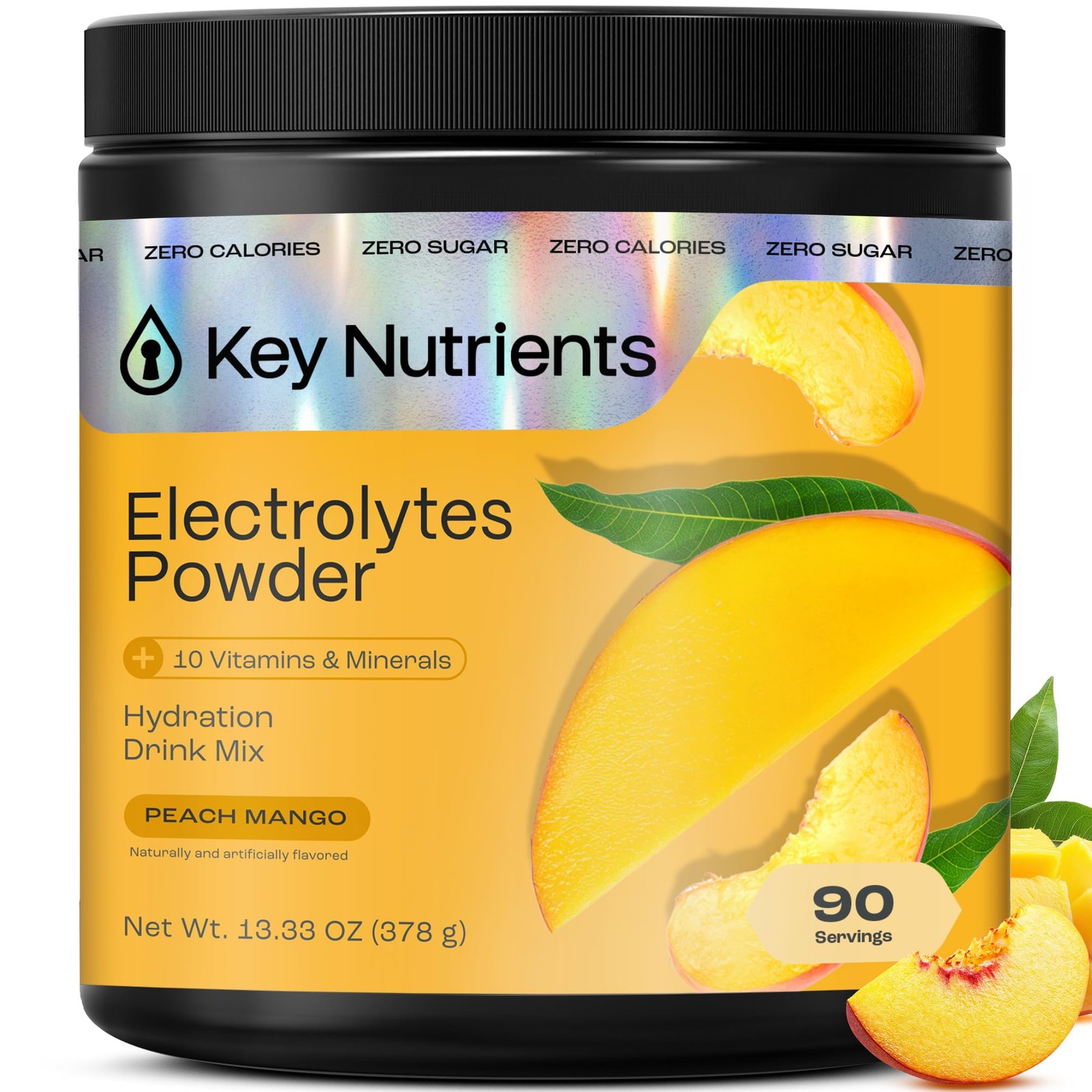 KEY NUTRIENTS Multivitamin Electrolytes Powder No Sugar – 90 Servings