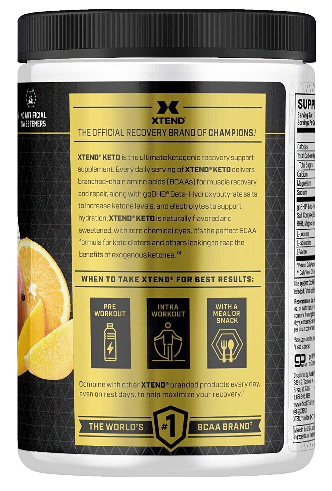 CELLUCOR XTEND ORIGINAL BCAA 7g 30 Servings Muscle Recovery + Electrolytes