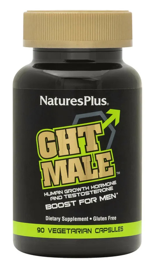Nature’s Plus GHT Male Hormone and Testosterone Boost for Men 90 Capsules 5/2026