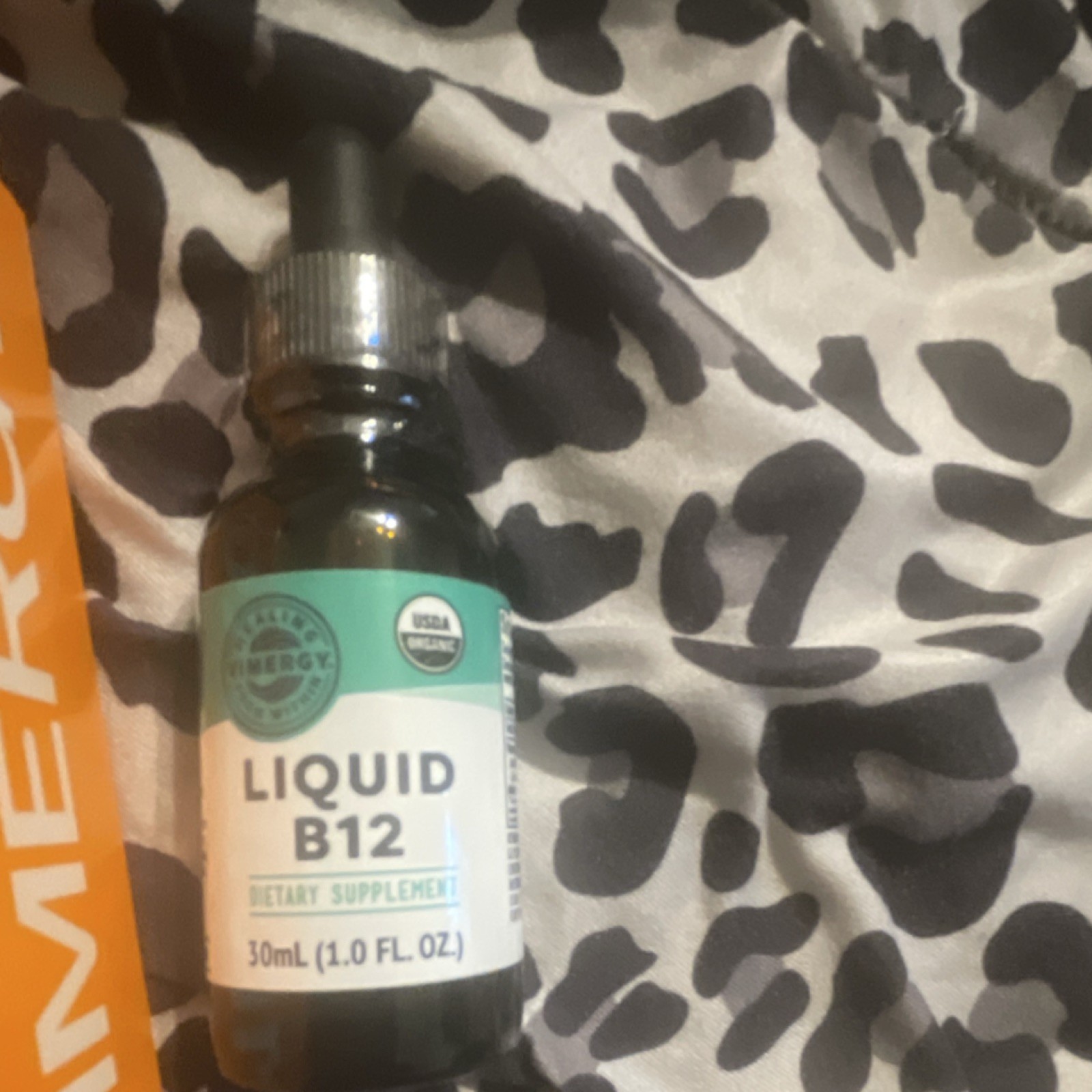 Vimergy Vitamin B12 Liquid Drops Dietary Supplement General Wellness 30 mL