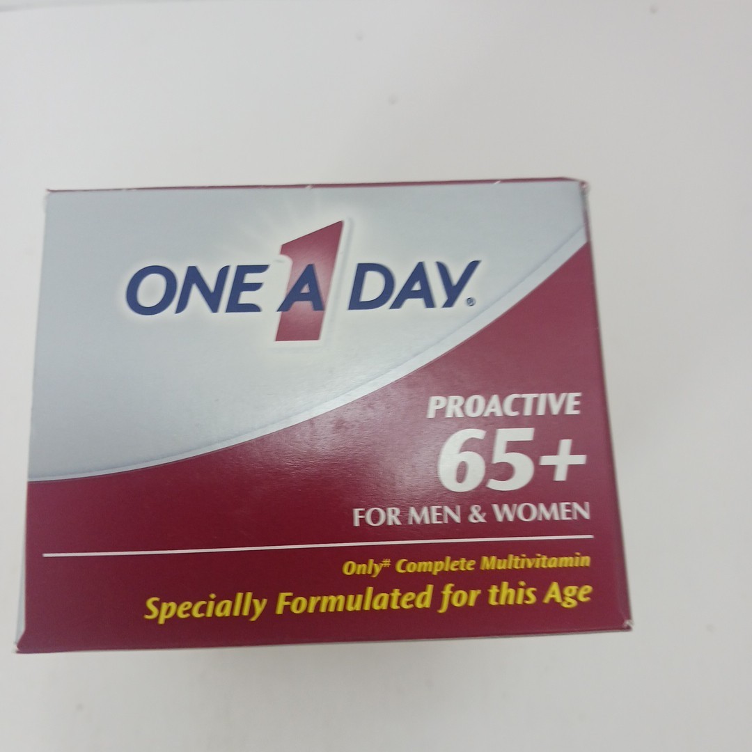 One A Day Proactive 65+ Multivitamin Tablets for Men and Women 150ct Exp 6/2026